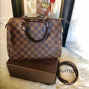 Louis Vuitton Speedy 25 and Strap
